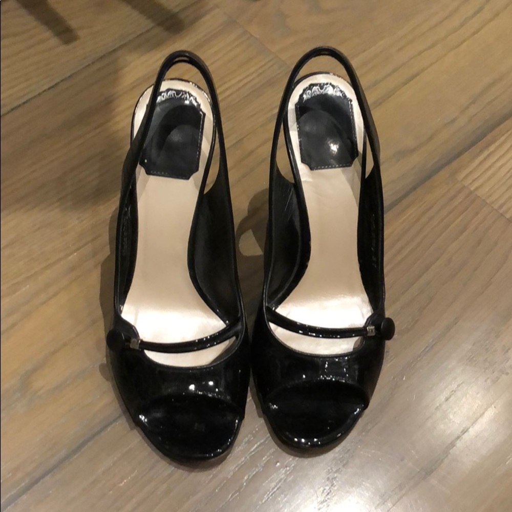 Christian DIOR patten leather shoes
